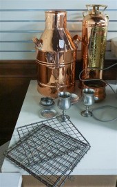 SMALL COLLECTION WITH COPPER F