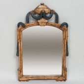 SMALL CONTINENTAL PAINTED AND