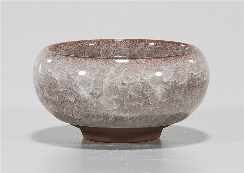 Small crackle glazed ceramic