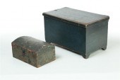 SMALL DECORATED BOX AND MINIAT