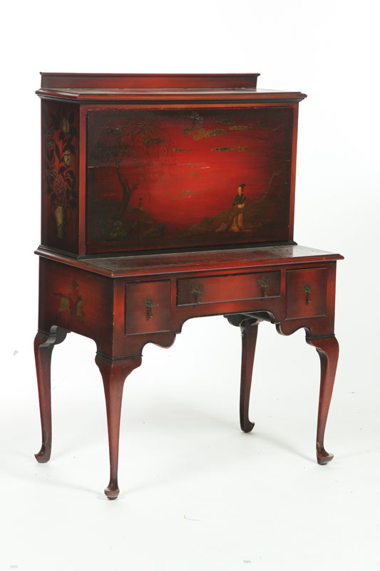 SMALL DECORATED QUEEN ANNE-STYLE