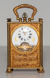 SMALL DESK CLOCK WITH EMBOSSED