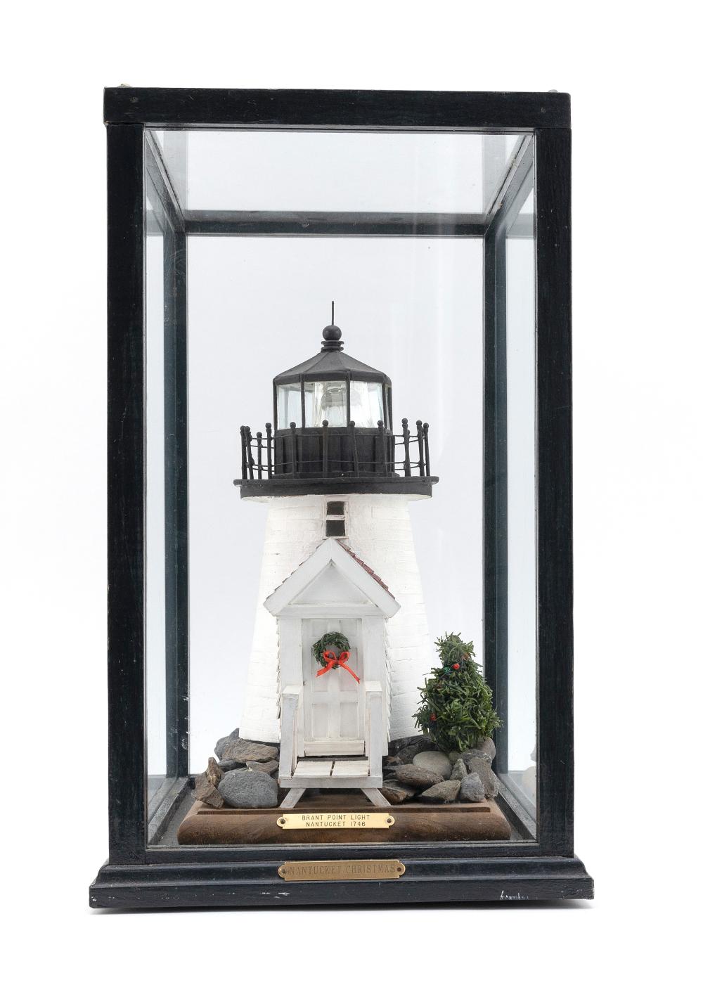 SMALL DIORAMA OF NANTUCKET'S