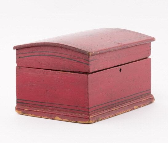 SMALL DOME TOP DEED BOX, QUEBEC,