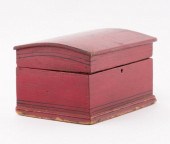 SMALL DOME TOP DEED BOX, QUEBE