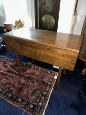 SMALL DROP LEAF TABLE, TAPERED