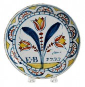 SMALL ENGLISH DELFTWARE POLYCH