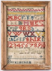 SMALL ENGLISH WOOL ON LINEN SA