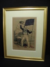 Small folio Currier & Ives han