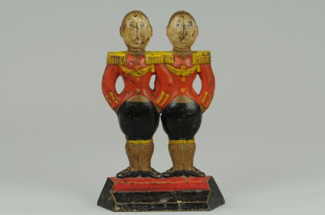SMALL FOOTMEN DOORSTOP Hubley