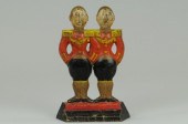 SMALL FOOTMEN DOORSTOP Hubley
