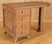 SMALL FRENCH CERUSED OAK WRITI