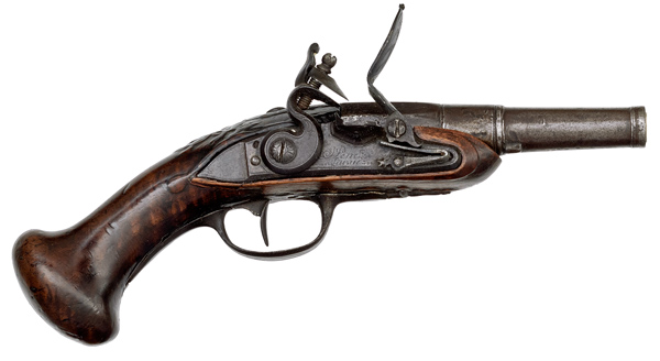 Small French Flintlock Pistol .40