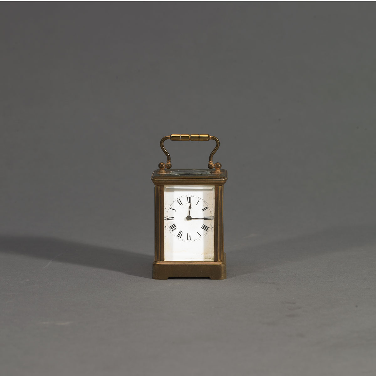 Small French Gilt Brass Carriage