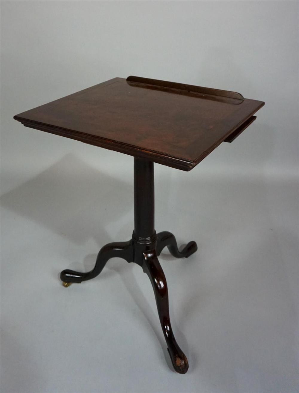 SMALL GEORGE III MAHOGANY WRITING