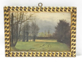 SMALL GERMAN LANDSCAPE OIL PAI