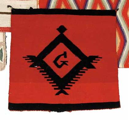 Small Germantown weaving with