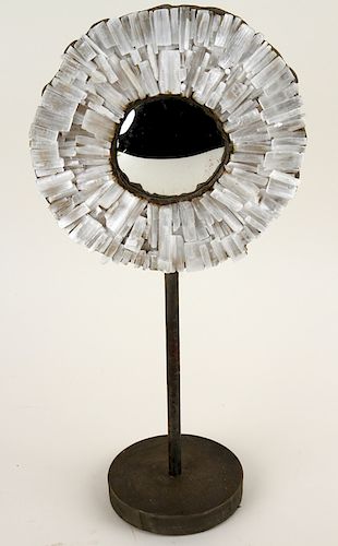 SMALL GILT IRON TABLE TOP STARBURST