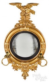 SMALL GILTWOOD GIRANDOLE MIRRO
