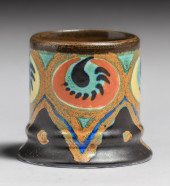 SMALL GOUDA DUTCH VASE C1920S<