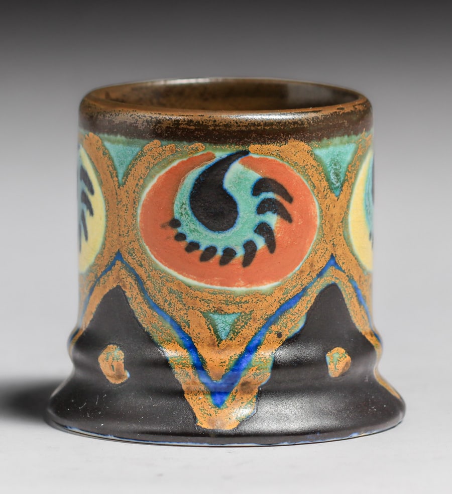 SMALL GOUDA DUTCH VASE