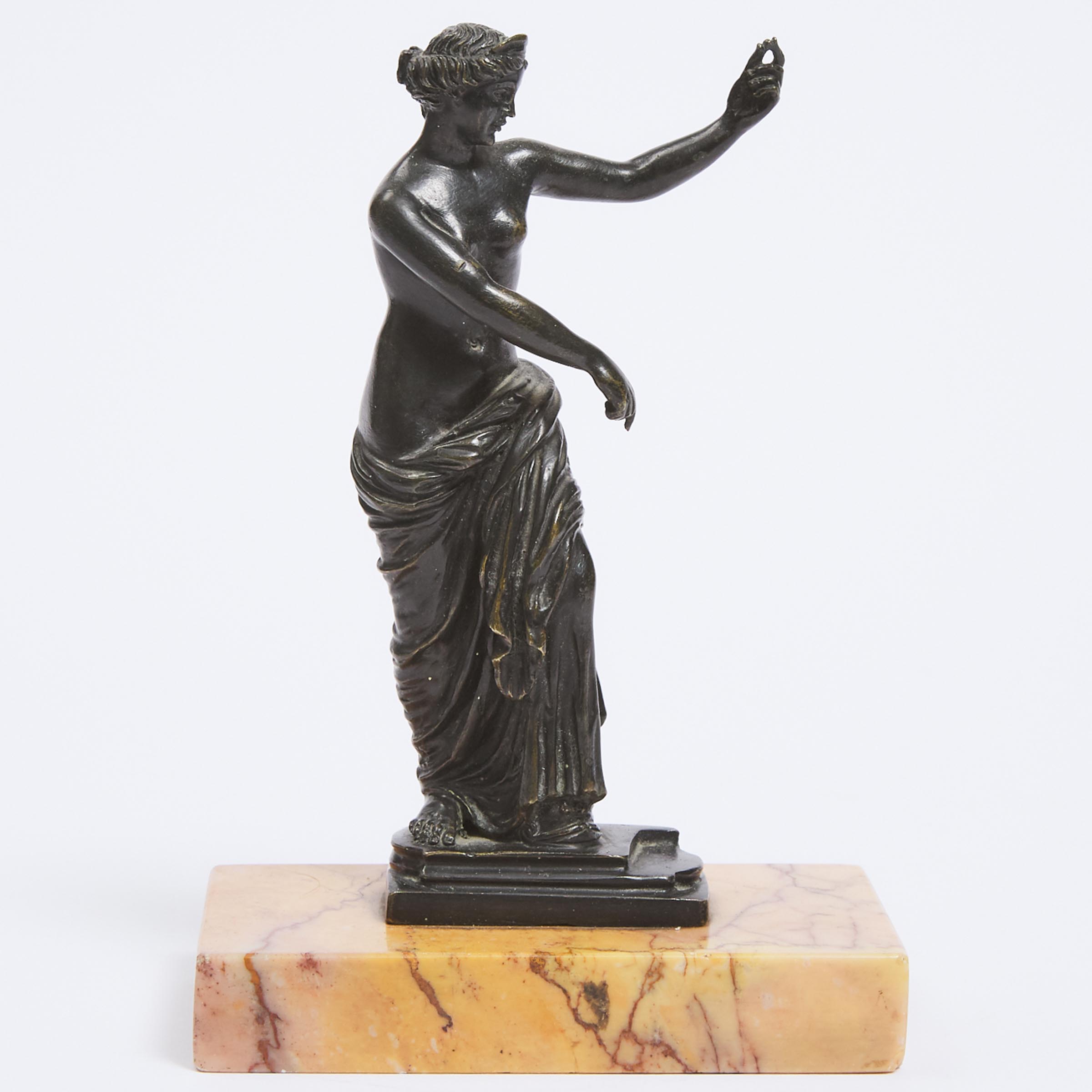 Small Grand Tour Patinated Bronze
