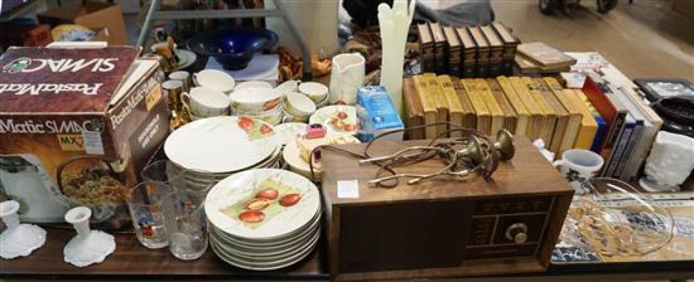 SMALL GROUP OF BOOKS, PASTA