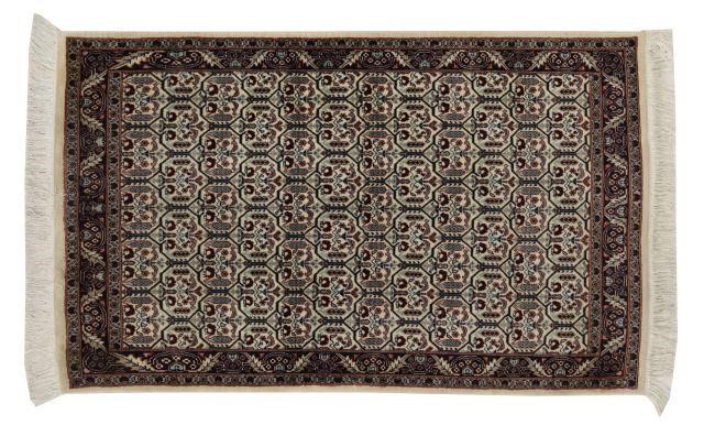 SMALL HAND-TIED PERSIAN RUG,