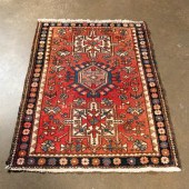 SMALL HAND WOVEN KARAJA RUG, 3