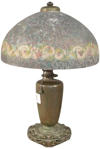 SMALL HANDEL TABLE OR DESK LAMP,