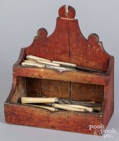 SMALL HANGING UTENSIL BOX AND
