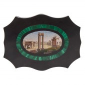 Small Italian Micro-Mosaic Pan
