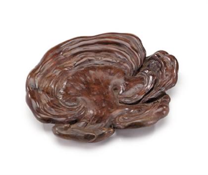 Small Japanese burl wood lingzhi