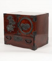 SMALL JAPANESE METAL-MOUNTED C