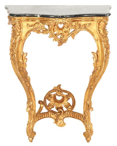 SMALL LOUIS XV STYLE GILTWOOD