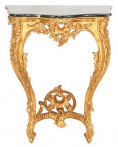 SMALL LOUIS XV STYLE GILTWOOD