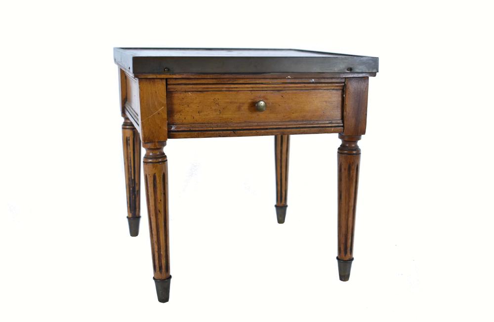 SMALL LOUIS XVI STYLE MARBLE TOP