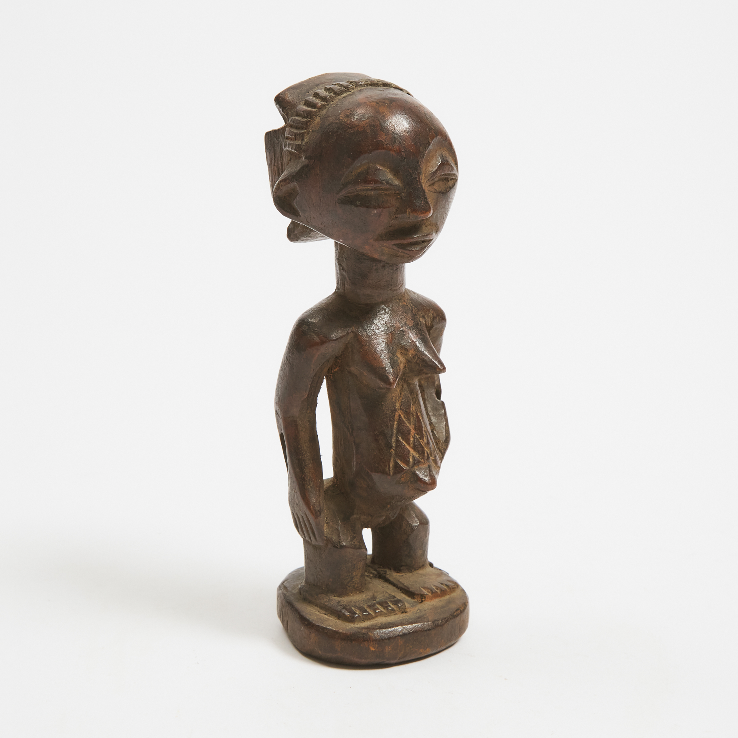 Small Luba/Hemba Female Figure,