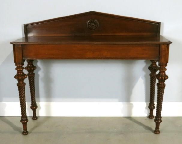 SMALL MID-VICTORIAN WALNUT