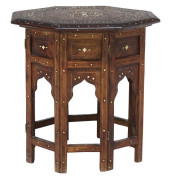 SMALL MOROCCAN BONE-INLAID FOL