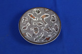 SMALL NATIVE ACOMA POTTERY PLA