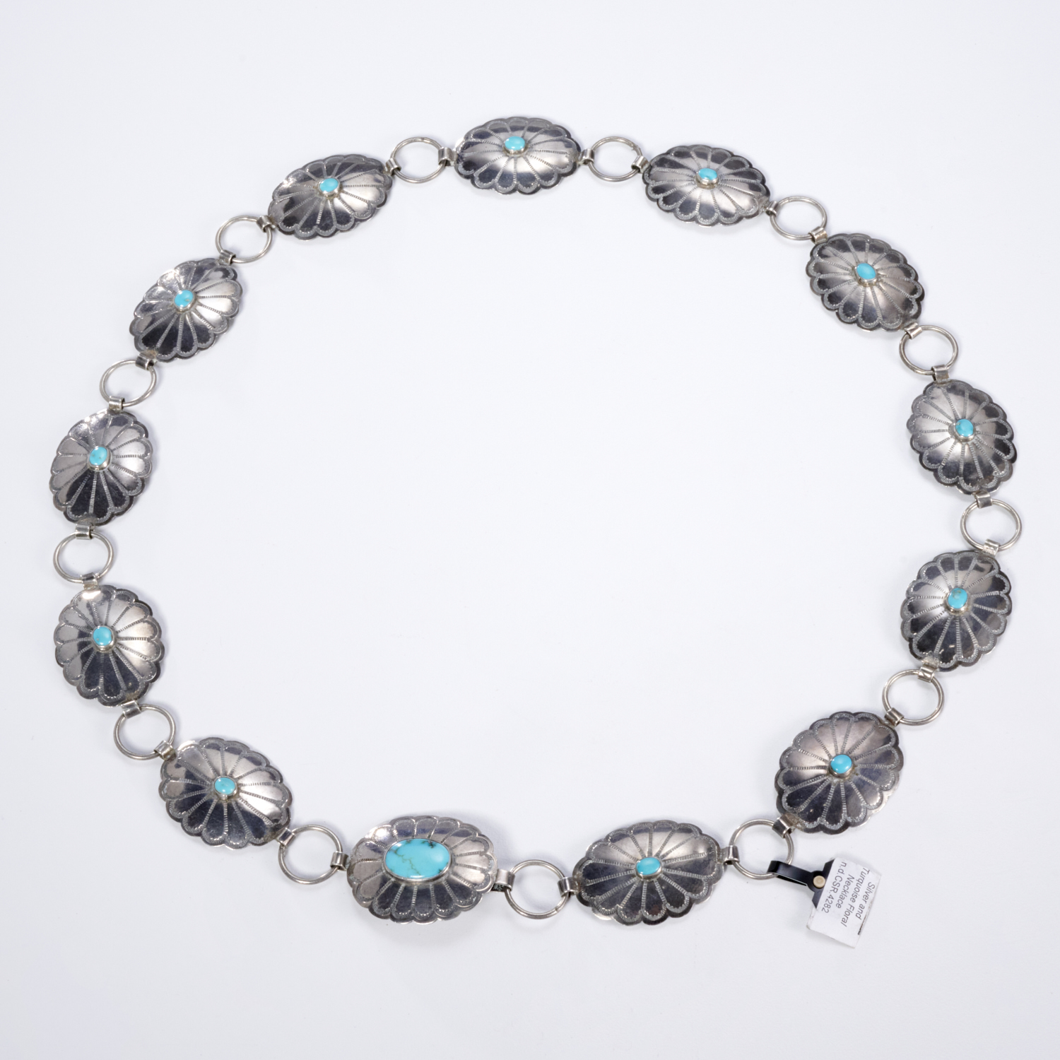 SMALL NAVAJO TURQUOISE CONCHO