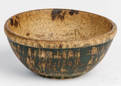 SMALL NEW ENGLAND BURL BOWLSmall