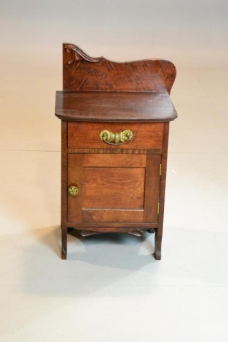 SMALL NIGHT STAND WITH CARVED