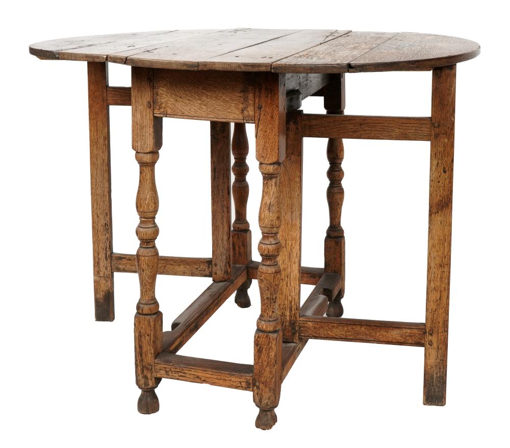 SMALL OAK GATE LEG TABLESmall Oak