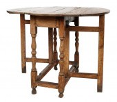 SMALL OAK GATE LEG TABLESmall