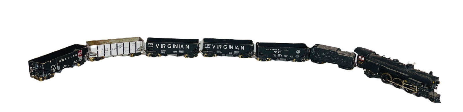 SMALL OO GAUGE LEAD TRAIN SET BY