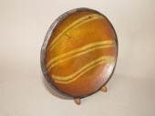 SMALL PA SLIPWARE PLATEca. 187