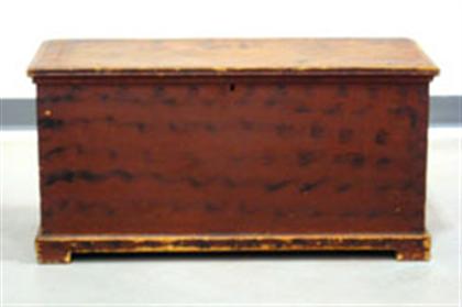 Small painted and grained storage