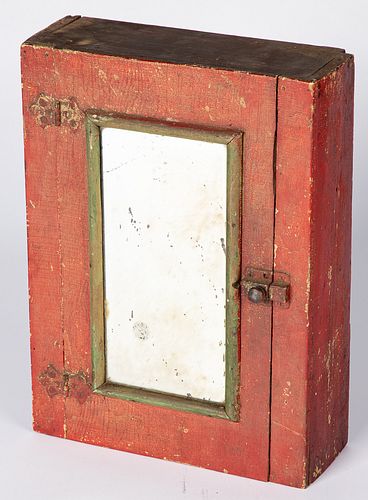 SMALL PAINTED PINE HANGING